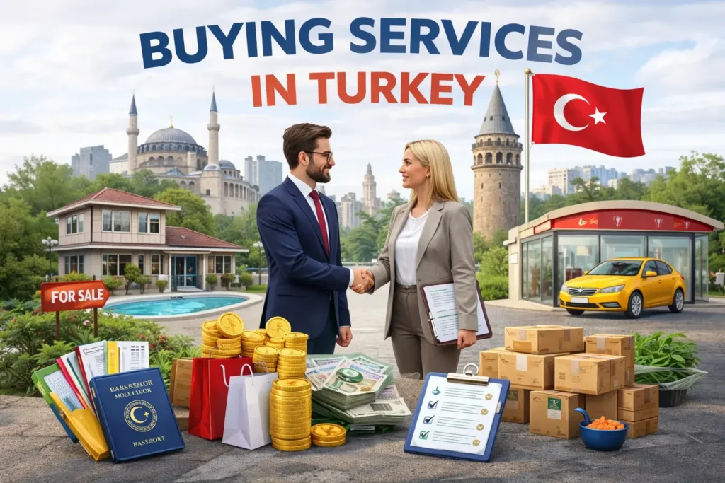 Buying Services in Turkey