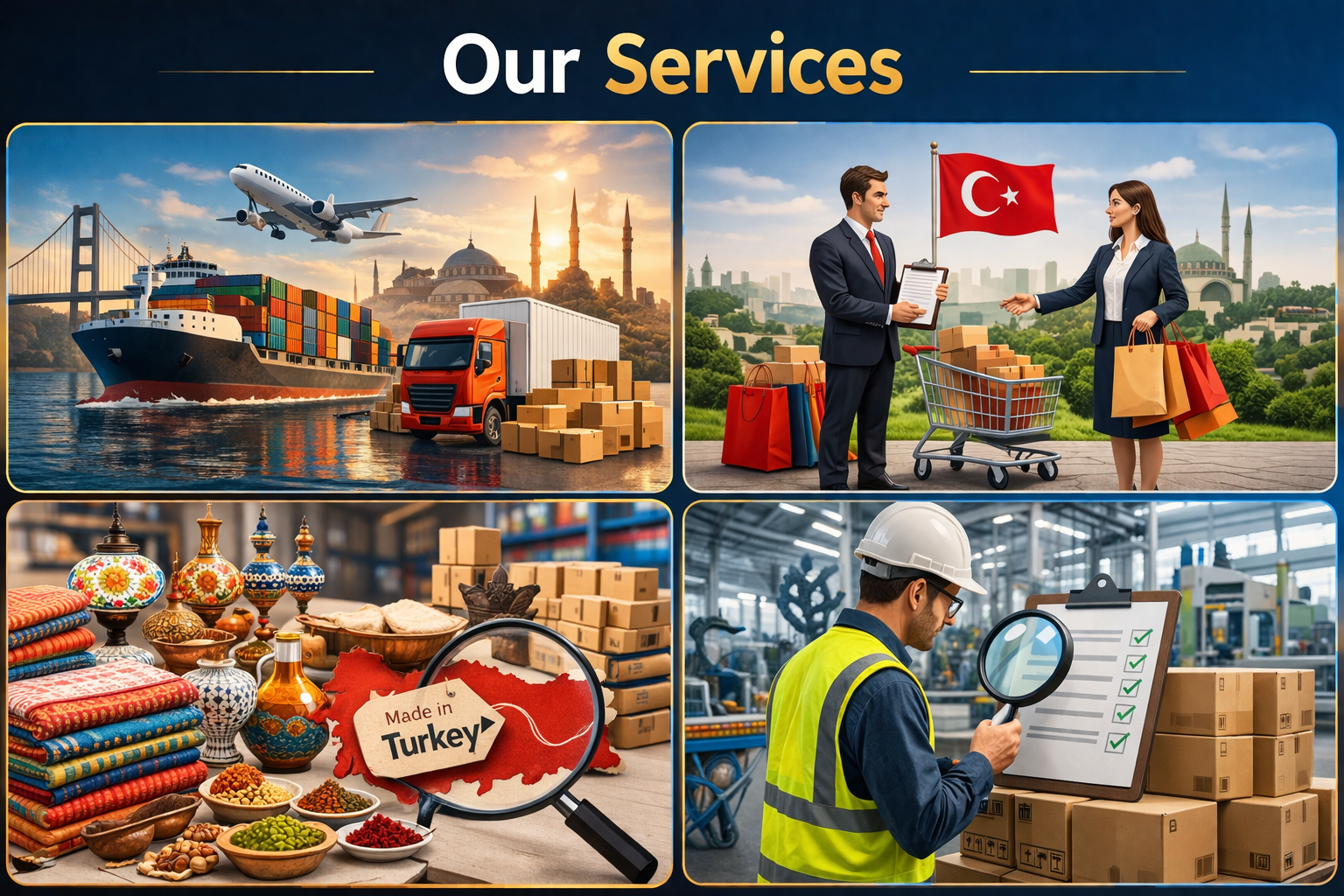 Aktif Ihracat - Our services