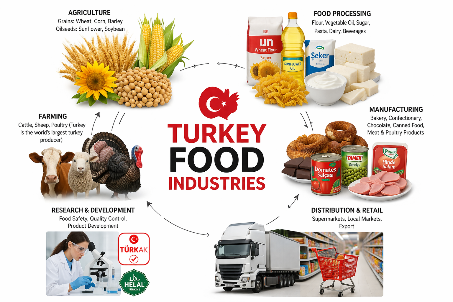 Aktif Ihracat - food industries