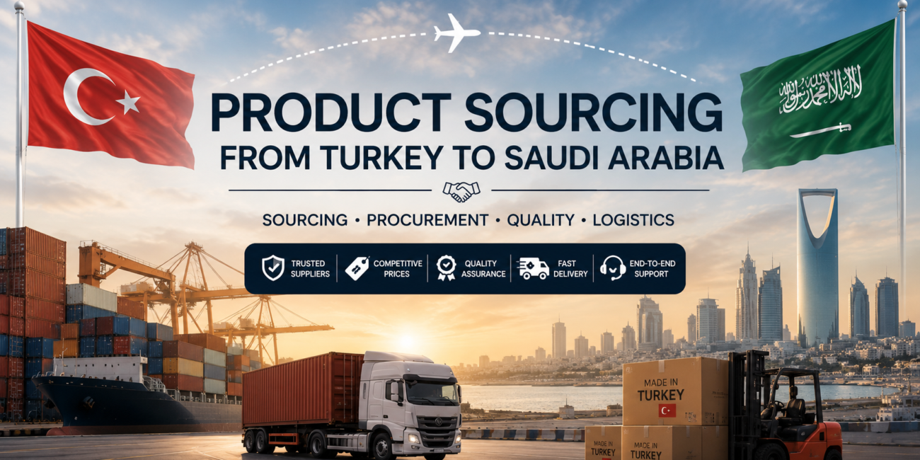 Product Sourcing from Turkey to Saudi Arabia