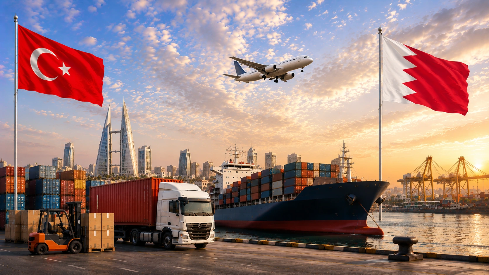 Sourcing from Turkey to bahrain