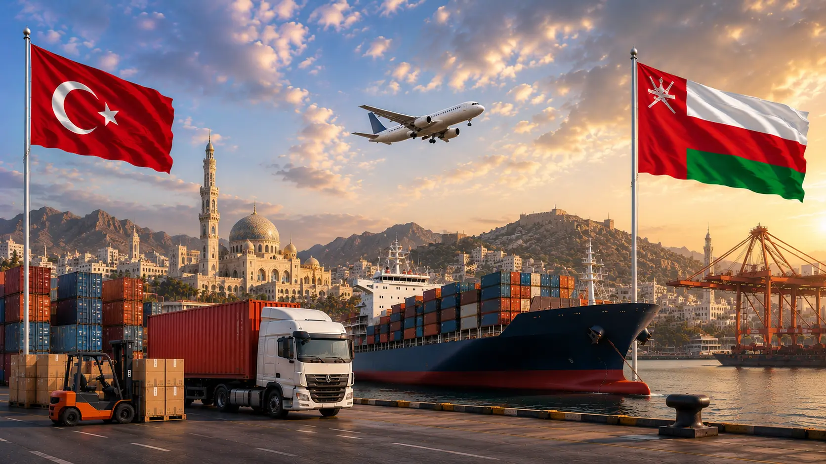 Sourcing from Turkey to oman